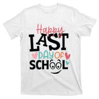 Happy Last Day Of School Teacher Student Boy Girl Womens T-Shirt