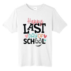 Happy Last Day Of School Teacher Student Boy Girl Womens Tall Fusion ChromaSoft Performance T-Shirt