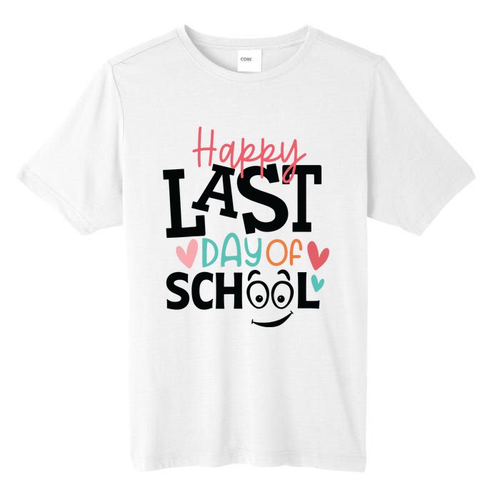 Happy Last Day Of School Teacher Student Boy Girl Womens Tall Fusion ChromaSoft Performance T-Shirt