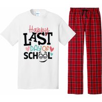 Happy Last Day Of School Teacher Student Boy Girl Womens Pajama Set