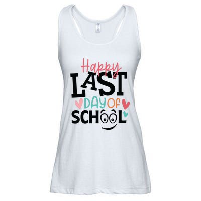 Happy Last Day Of School Teacher Student Boy Girl Womens Ladies Essential Flowy Tank