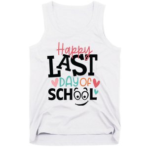 Happy Last Day Of School Teacher Student Boy Girl Womens Tank Top