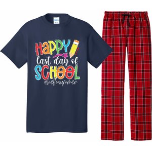 Happy Last Day Of School Teacher Graduation Last Day Pajama Set