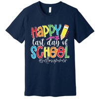 Happy Last Day Of School Teacher Graduation Last Day Premium T-Shirt