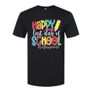 Happy Last Day Of School Teacher Graduation Last Day Softstyle CVC T-Shirt