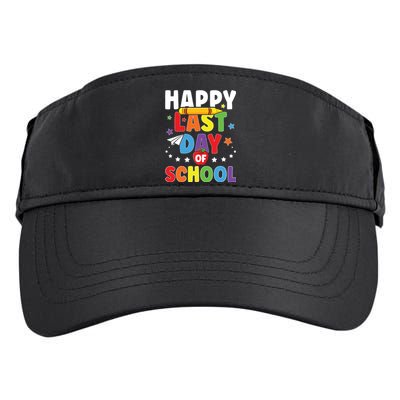 Happy Last Day Of School Graduation Teacher Students Adult Drive Performance Visor