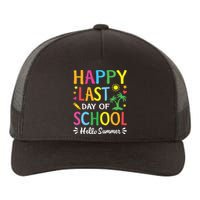 Happy Last Day Of School Hello Summer Teacher Student Yupoong Adult 5-Panel Trucker Hat