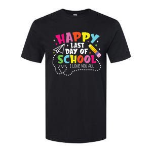 Happy Last Day Of School Hello Summer I Love You All Teacher Softstyle CVC T-Shirt