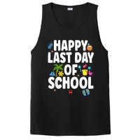 Happy Last Day Of School Hello Summer Teacher & Students PosiCharge Competitor Tank