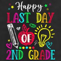 Happy Last Day Of 2nd Grade Graduation Teacher Student Cool Comfort Performance Bucket Hat