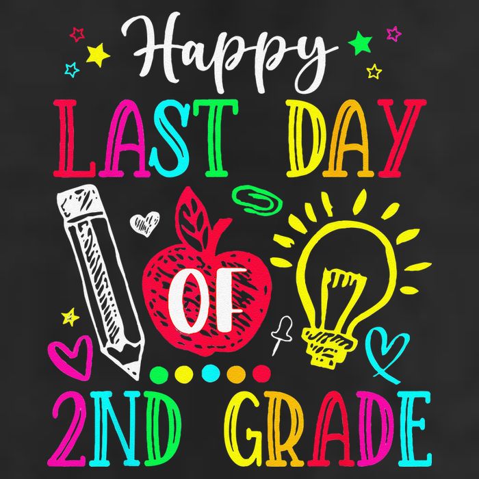 Happy Last Day Of 2nd Grade Graduation Teacher Student Cool Comfort Performance Bucket Hat