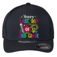 Happy Last Day Of 2nd Grade Graduation Teacher Student Flexfit Unipanel Trucker Cap