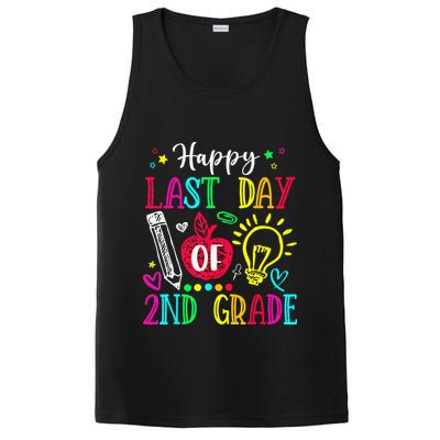 Happy Last Day Of 2nd Grade Graduation Teacher Student PosiCharge Competitor Tank