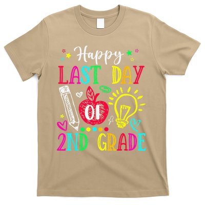 Happy Last Day Of 2nd Grade Graduation Teacher Student T-Shirt