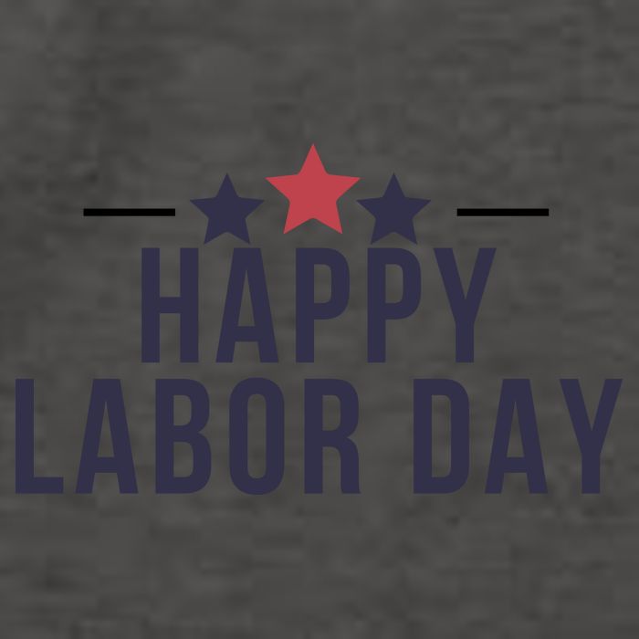 Happy Labor Day Vector Backpack