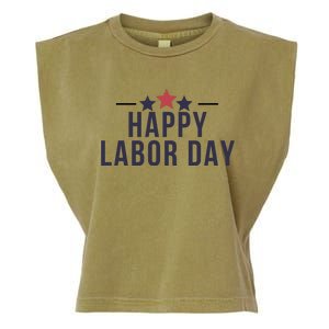 Happy Labor Day Garment-Dyed Women's Muscle Tee