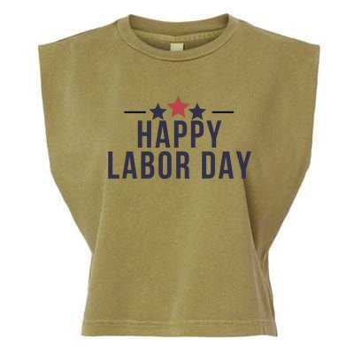 Happy Labor Day Garment-Dyed Women's Muscle Tee