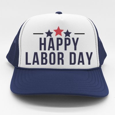 Happy Labor Day Trucker Hat