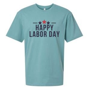 Happy Labor Day Sueded Cloud Jersey T-Shirt