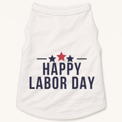 Happy Labor Day Doggie Tank
