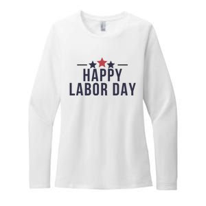 Happy Labor Day Womens CVC Long Sleeve Shirt