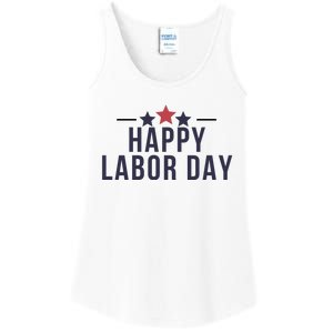 Happy Labor Day Ladies Essential Tank