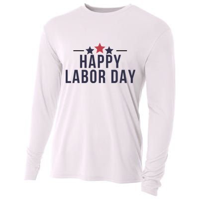 Happy Labor Day Cooling Performance Long Sleeve Crew