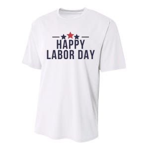 Happy Labor Day Performance Sprint T-Shirt