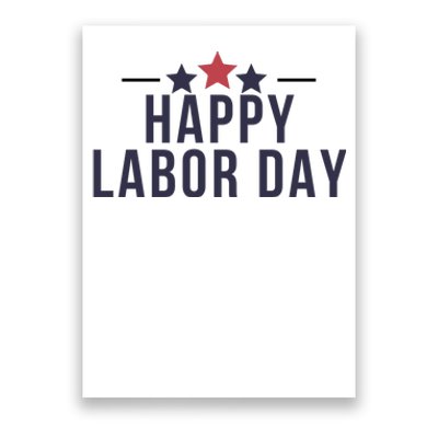 Happy Labor Day Poster