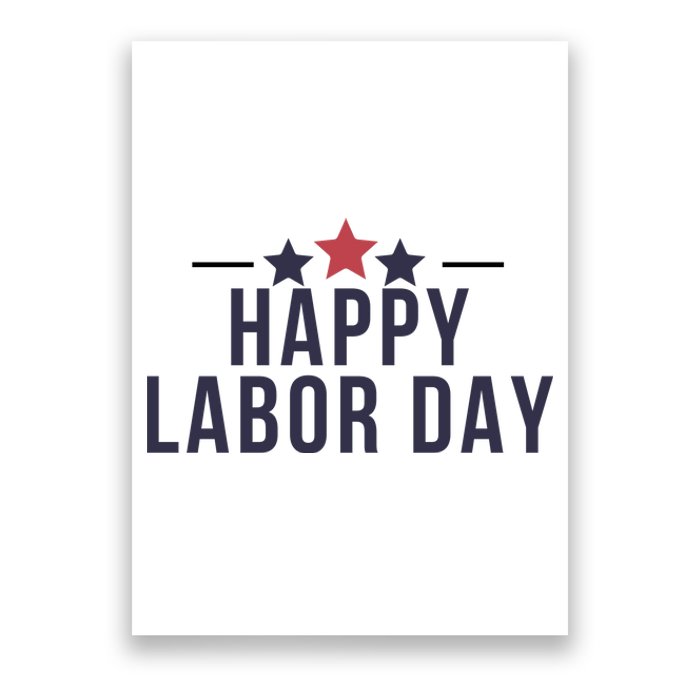 Happy Labor Day Poster