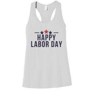 Happy Labor Day Women's Racerback Tank