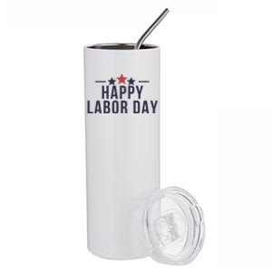 Happy Labor Day Stainless Steel Tumbler