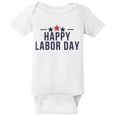 Happy Labor Day Baby Bodysuit