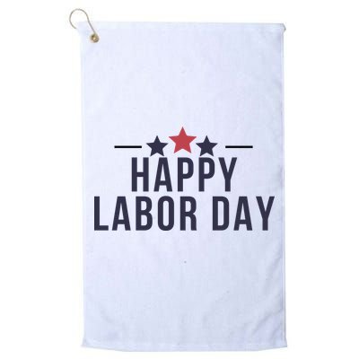 Happy Labor Day Golf Towel