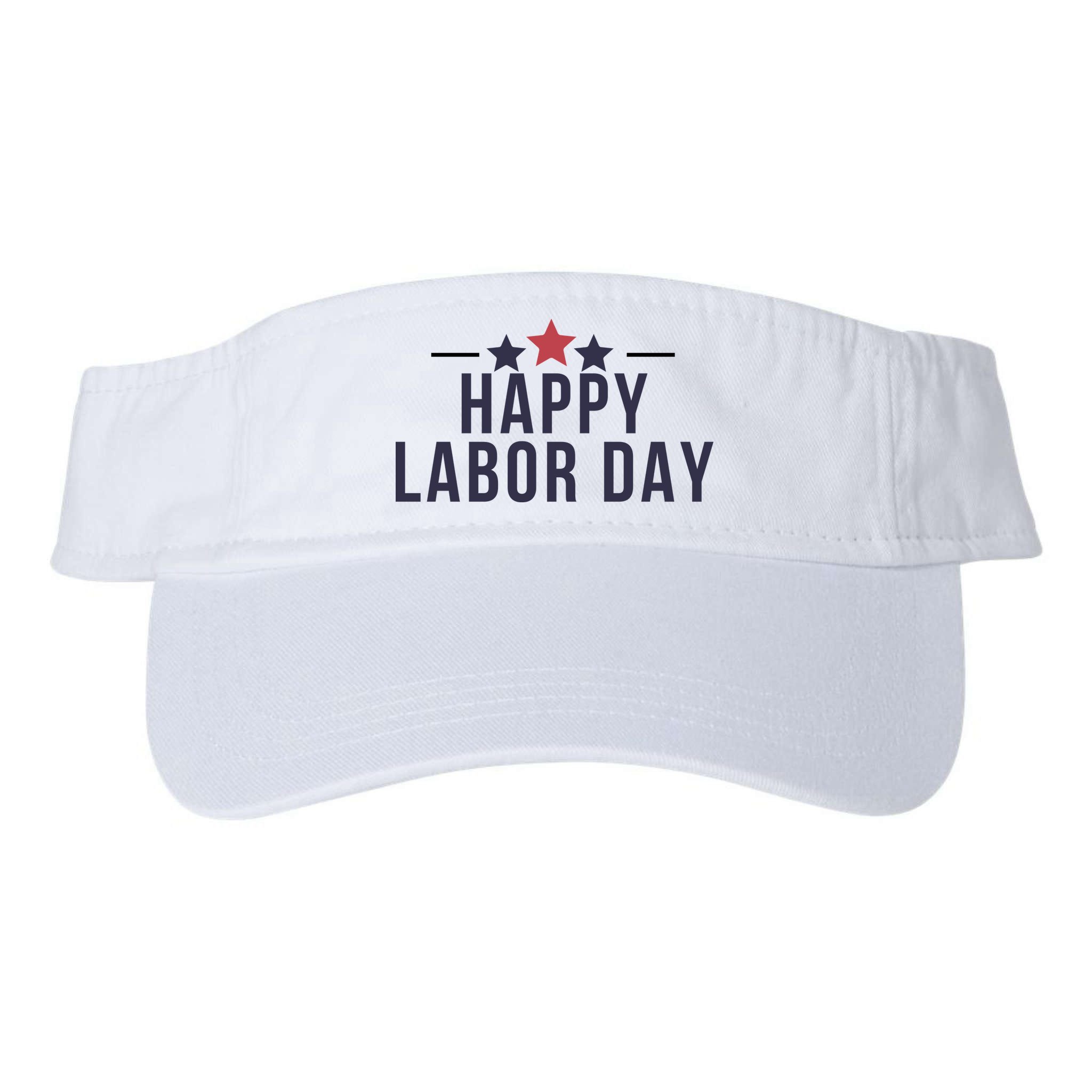 Happy Labor Day Visor