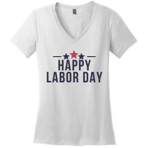 Happy Labor Day Women's V-Neck T-Shirt