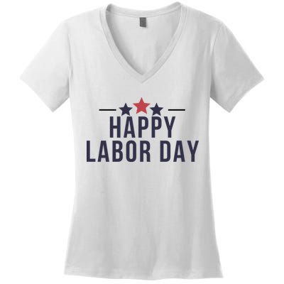 Happy Labor Day Women's V-Neck T-Shirt
