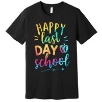 Happy Last Day of School Teacher Student Graduation Premium T-Shirt