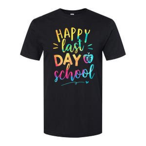 Happy Last Day of School Teacher Student Graduation Softstyle CVC T-Shirt