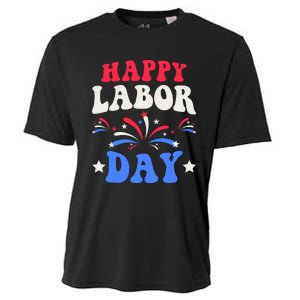 Happy Labor Day Cooling Performance Crew T-Shirt