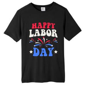 Happy Labor Day Tall Fusion ChromaSoft Performance T-Shirt