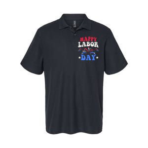 Happy Labor Day Softstyle Adult Sport Polo