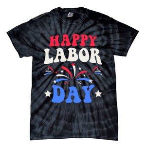 Happy Labor Day Tie-Dye T-Shirt