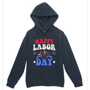 Happy Labor Day Urban Pullover Hoodie