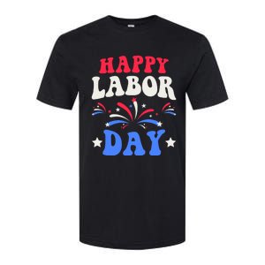 Happy Labor Day Softstyle CVC T-Shirt