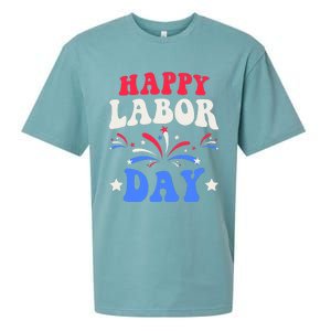 Happy Labor Day Sueded Cloud Jersey T-Shirt