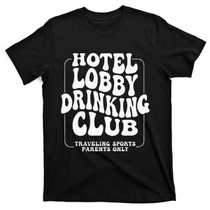 Hotel Lobby Drinking Club Traveling Tournament T-Shirt