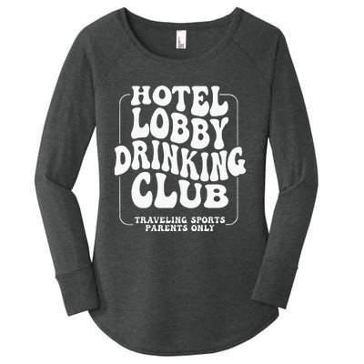 Hotel Lobby Drinking Club Traveling Tournament Women's Perfect Tri Tunic Long Sleeve Shirt