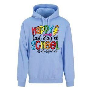 Happy Last Day Of School Teacher Student Graduation Gifts Unisex Surf Hoodie