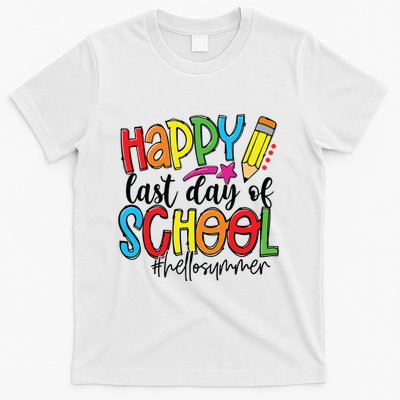 Happy Last Day Of School Teacher Student Graduation Gifts T-Shirt